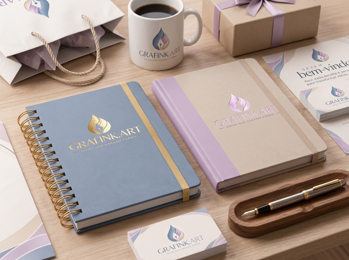 Cadernos Personalizados Grafink